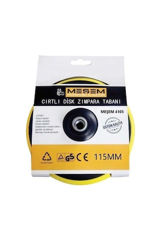 Cırtlı Disk Zımpara Tabanı 115 Mm