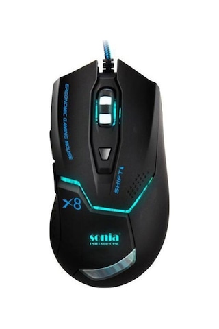 Sonia SN-X8 Kablolu Oyuncu Mouse