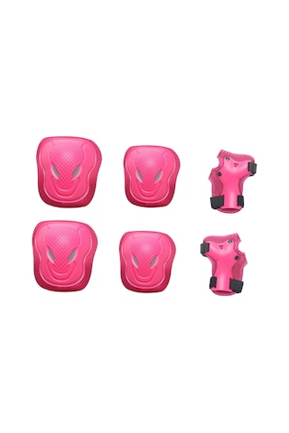 Suntek Koruyucu Dişli Seti Bisiklet Rahat Taşınabilir Dış El Pembe