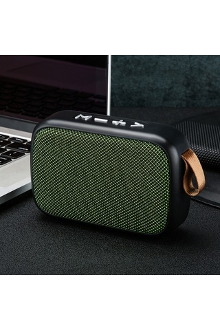 Konesam Yeşil Taşınabilir Bluetooth Hoparlör - Hıfı Ses Kalitesi, Usb/tf Kart Desteği, Fm Radyo Ve El İstemsiz Arama Fonksiyonu İle Spor Ve Outdoor Aktivitelere İdeal