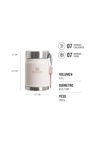 Stanley Classic Legendary Yemek Termosu, Pembe Kuvars Rose Quartz , 0.4 Litre 10-09382-106 Pembe