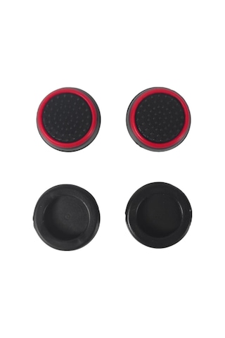 Ps4/ps5/xbox Analog Koruyucu 4lü Paket Siyah Kırmızı - Gp5-22