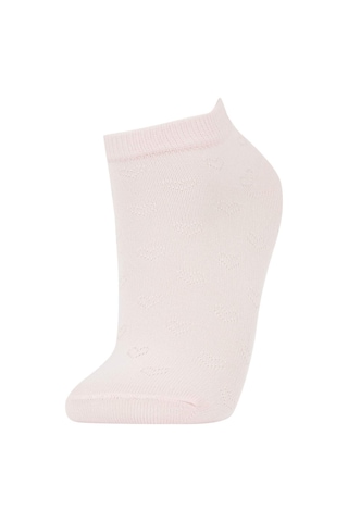 DeFacto Kız Çocuk 5'li Pamuklu Patik Çorap Y1937A6NSKR1