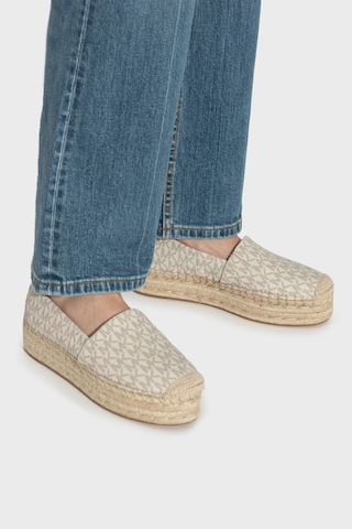 Michael Kors Bayan Espadril 40s5lyfp1b 150 Ekru Ekru