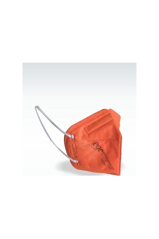 Ege Maske 4014-K Ffp2 Nr N95 Ventilsiz Maske 25'Li Turuncu