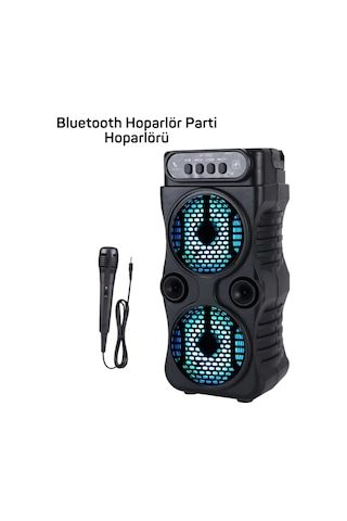 Led Parti Işıklı Bluetooth Hoparlör