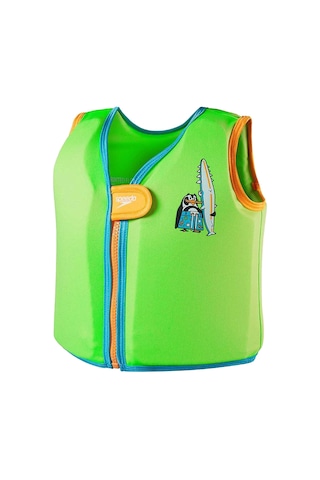 Speedo Prınted Float Vest Iu Green/blue 27167 Yeşil