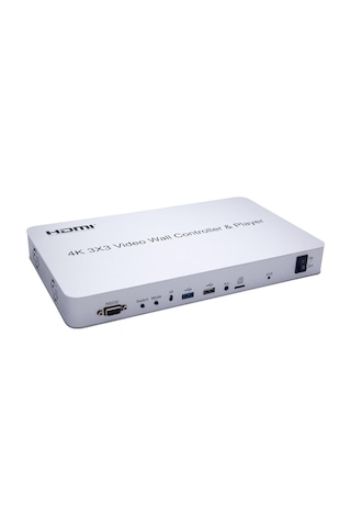 Gplus 4KVW349P 3x3 Video Wall Controller 4K Ultra HD HDMI Duvar Ekran Denetleyici