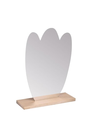 Suntek Düzensiz Estetik Akrilik Makyaj Aynası Çerçevesiz 19 Bej