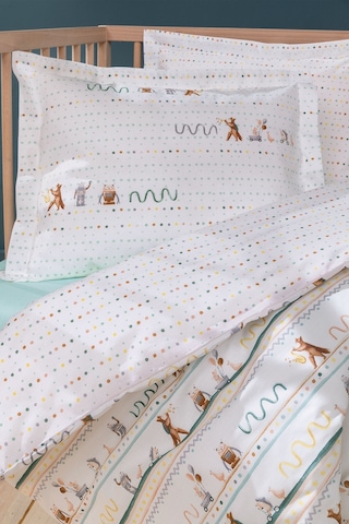 Yataş Mini Nutta Bebek Ranforce %100 Pamuk Nevresim Takımı - Adaçayı