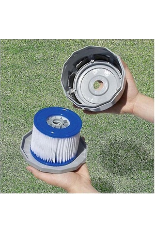 Lay Z V1 S1 Spa Filtre Muhafazası Tutucu Sıcak Küvet Spa Banyosu Temizliği - B Lin Yc İle Uyumlu