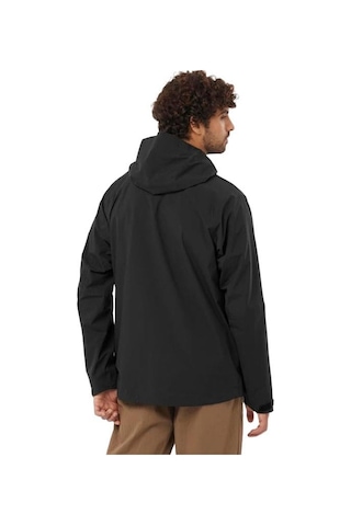 Salomon Outerpath 2.5l Wp Jkt M Erkek Ceket Lc2211400 Siyah Siyah