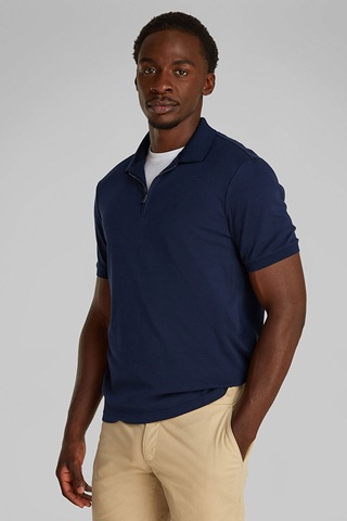 Calvin Klein Polo Yaka Erkek T-shirt Lacivert