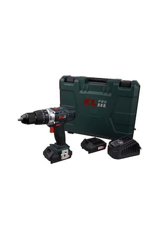 Klpro KLDM1820 18V 2.0 Ah Li-ion Çift Akülü Darbeli Matkap Vidalama
