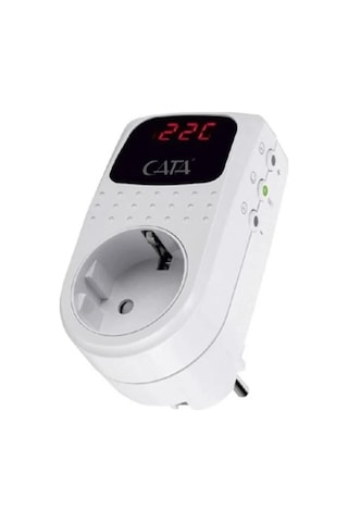 Cata Ct-9187 4000w Akım Korumalı Led Göstergeli Priz 4 Adet Kompakt Tasarım İle Güvenli Kullanım Yok