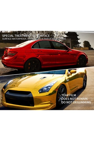 Shineyee Motor Ve Araçlar İçin Mor Ayna Desenli Pvc Kaplama Filmi - 152x20 Cm, Kırılma Ve Pas Koruma, Esnek Yapı, Kolay Uygulama