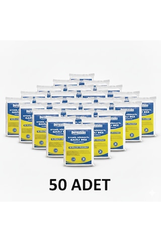 Steril Hidrofil Gazlı Bez 30x80cm 2 Adet 30x40cm Emici Spanç - 50 Adet