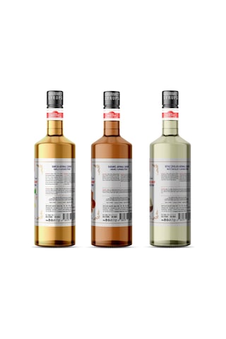 Nish Vanilya Karamel Beyaz Çikolata Şurupları 3 X 700 Ml - Pet Şişe
