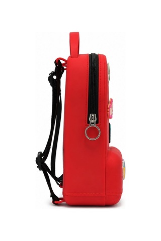 Vicco Pvc Mini Boy Çocuk Plaj Çantası Kreş Çantası Sırt Çantası Okul Çantası Unisex Çanta Kırmızı