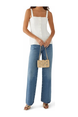 Lucky Brand Faithfull The Brand Şık Kadın Kolsuz Yelek Beyaz M