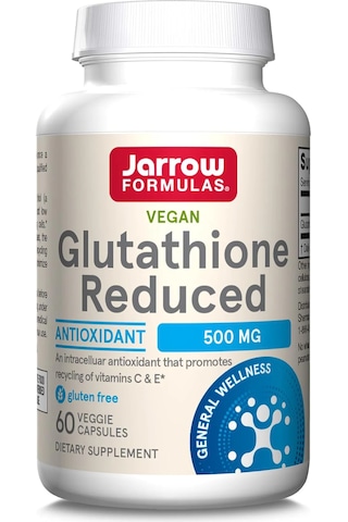 Vegan Glutathione Reduced 500 Mg Prem.ıum Antioxidant Igen Non-gmo Tested Glutatyon