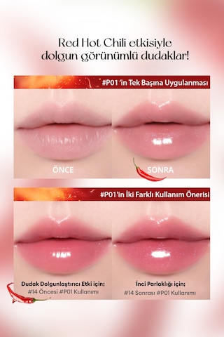 Peripera Ink Glasting Lip Gloss P01 Be On Fire