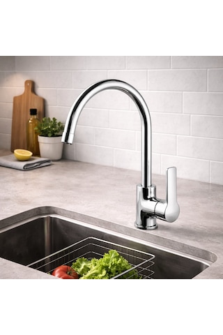 Newarc Premium Evye Bataryası Krom 832531