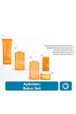 Organixlab Aydınlatıcı Cilt Bakım Seti