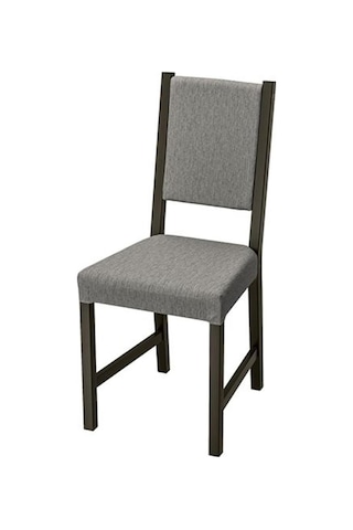 Stefan Sandalye, Venge-gri Döşemeli Ahşap Sandalye