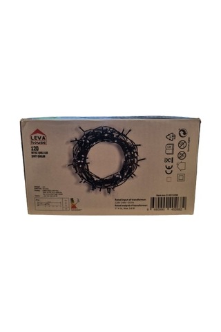 13.14 Metre Yılbaşı Led Işık 120 Led - Trafolu Fonksiyonlu Beyaz Işık Dekoratif İç Mekan Aydınlatması Diğer