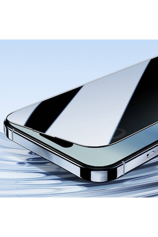 Apple Uyumlu iPhone 16 Pro Benks Hayalet Ekran Koruyucu Ultra Shield 0.3mm Privacy Uygulama Aparatlı