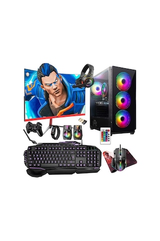 Turbox TX5223 i5-11400F 16 GB 512 GB SSD 4 GB GTX1650 Free Dos Masaüstü Oyuncu Bilgisayarı