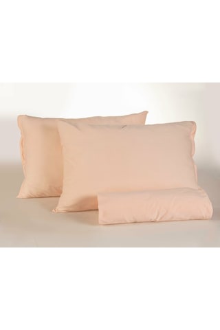 Doqu Home Penye Çarşaf Takımı Çift King Size - Somon