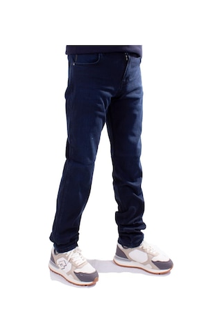 Twister Vegas 132-282 Lacivert Yüksek Bel Rahat Paça Erkek Jeans Pantolon 001