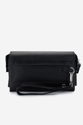 Valmenti Erkek Hakiki Deri Siyah Deri El Çantası 147 895 Erk Cnt Y25 Sıyah Dr Siyah