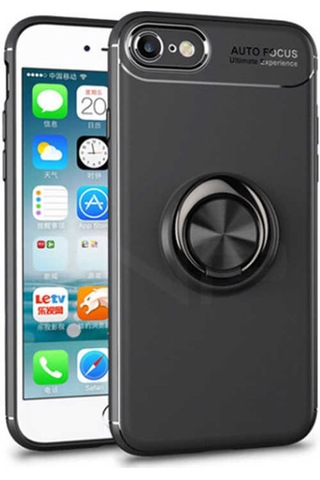 Apple Uyumlu iPhone 6 Kılıf Zore Ravel Silikon Kapak Kırmızı
