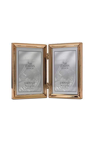 Çift Resim Çerçevesi 10 X 15 Cm Altın Rengi 4 X 6 Çift