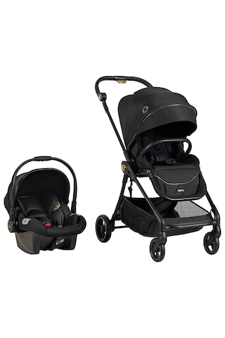 Prego Toronto Plus Çift Yönlü Travel Sistem-seyahat Sistem Bebek Arabası Siyah 2232