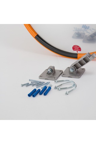 Otopark Çıkış Aynası Trafik Ayna Direği Seti Trafik Güvenlik Aynası 80 Cm Ve 2.5m Ayna Direği