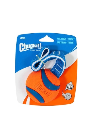 Chuckit Ultra Duo Tug Dayanıklı Çekiştirme Köpek Oyun Topu Büyük Boy 7,6 Cm 260-50007.01