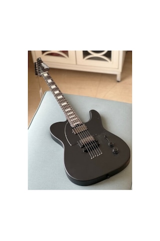 Soloking Mt-1 Modern Hh 24 İn Satin Black Matte Special Run W/gigbag