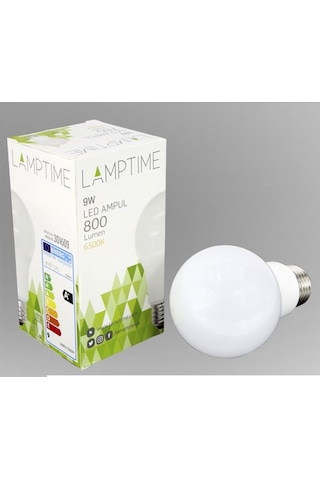 Lamptime 9W E-27 Duy 3000K Gunışığı Işık Led Ampul 301309