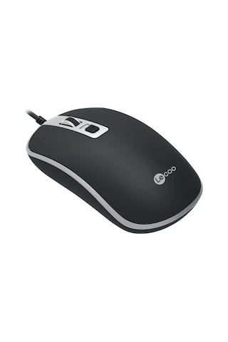 Lecoo Usb Optik Kablolu Mouse Siyah Ms104