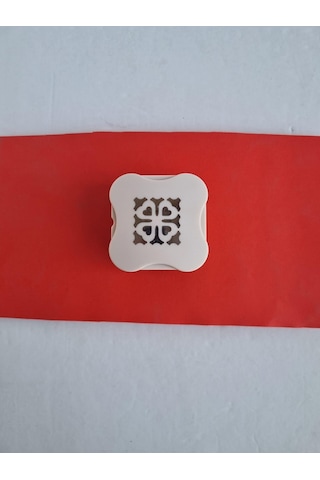 Mıknatıslı Her Yöne Delebilen Şekilli Delgeç Bordürlü Kalp Deseni Kesen Punç Çok Renkli