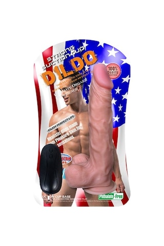 Hızlı Express Xise Hero 23 CM Titreşimli Vibratör Et Dokulu Realistik Penis Dildo