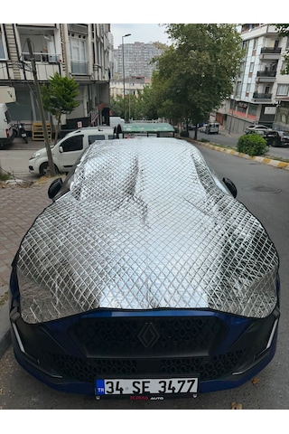 Gard Oto Universal Hatchbak Araç Brandası Su Geçirmez Gri Hatchback