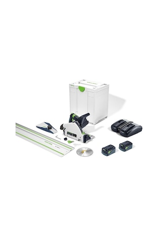 Festool Tsc 55 Şarjlı + Klavuzlu Akulu Sunta Kesme Makinası