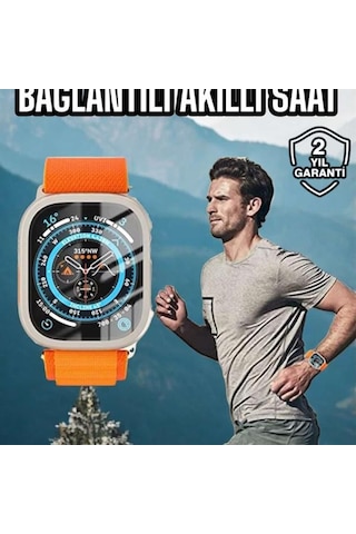 Akıllı Saat Uyku Ve Spor Takibi Yeni Nesil Bluetooth Bağlantılı Amoled Ekran