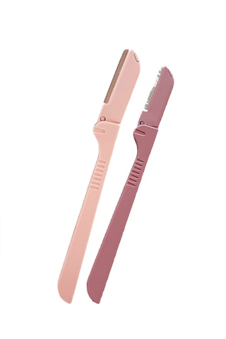 Sindo Prime Kaş Alma Tek Katlama Jilet Pembe Renk 2'li Set