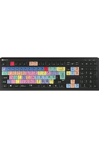 Logickeyboard LKB-PPROCC-A2PC Adobe Premiere Pro CC Kablolu PC Astra 2 Arka Aydınlatmalı Klavye